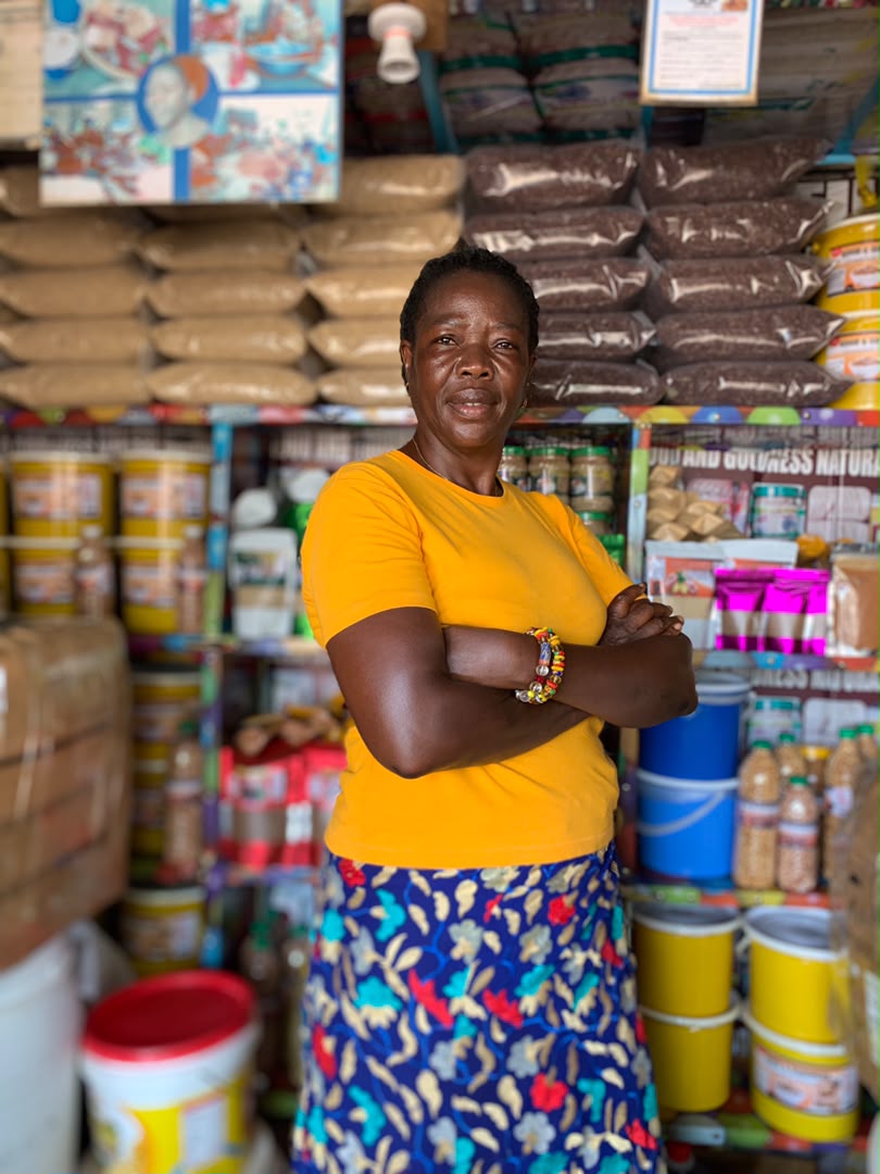 Gladys Naabsigna, founder of GOOD & GOODNESS ENT.
